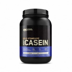 Optimum Nutrition GOLD STANDARD® 100% Casein Cookies & Cream 2 lb (25 Servings) Sverige | 843HWIRED