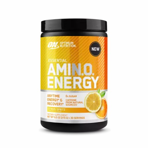 Optimum Nutrition ESSENTIAL AMIN.O. ENERGY® Citrus Spritz 0.6 lb (30 Servings) Sverige | 150OIDGUV