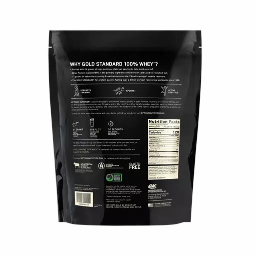 Optimum Nutrition GOLD STANDARD 100% WHEY™ Vanilla Ice Cream 1.5 lb (22 Servings) Sverige | 937KMEJAT