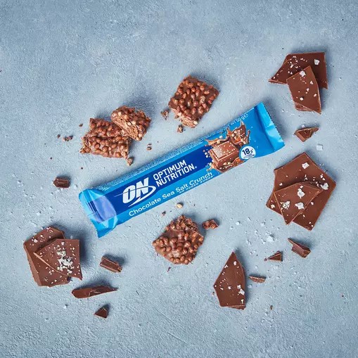 Optimum Nutrition Protein Bar Chocolate Sea Salt Crunch 55 grams (1 bars) Sverige | 173HFMUJC