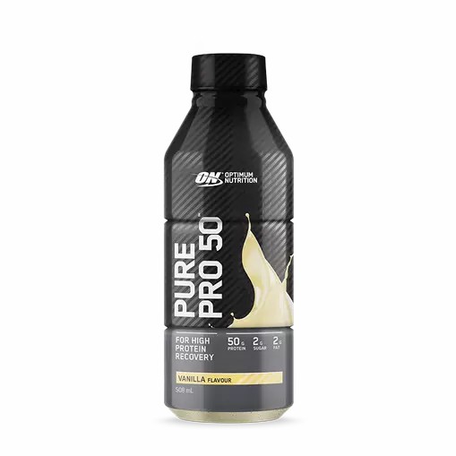 Optimum Nutrition Pure Pro 50 Vanilla 508ml (12 bottles) Sverige | 297CSYBOR